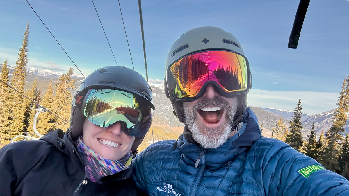 Adam Ragsdale skiing in Colorado